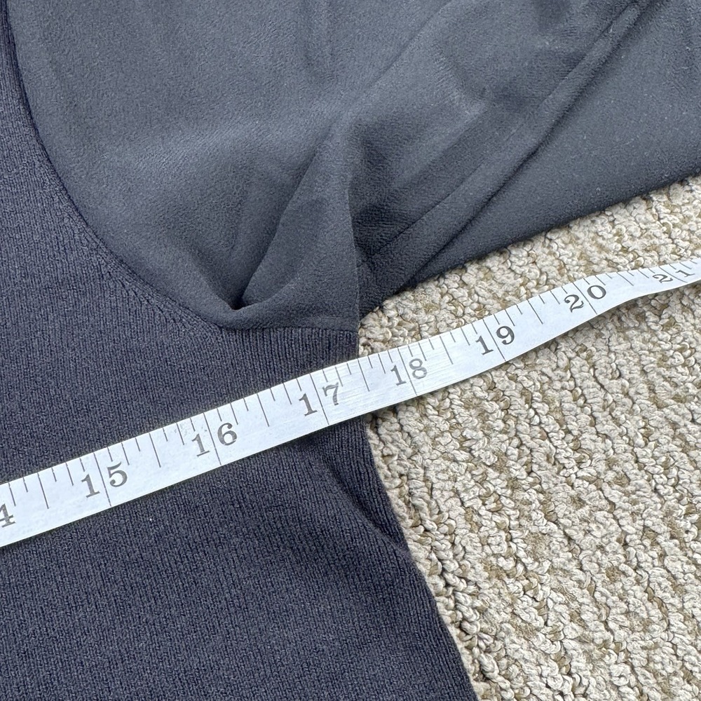 Talbots Womens M Sheer Sleeve Sweater V Neck Pullover Quiet Luxury Dress Career - Picture 3 of 5